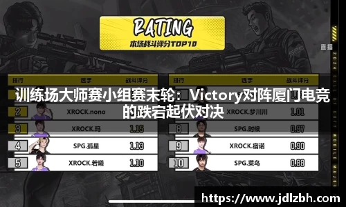 训练场大师赛小组赛末轮：Victory对阵厦门电竞的跌宕起伏对决